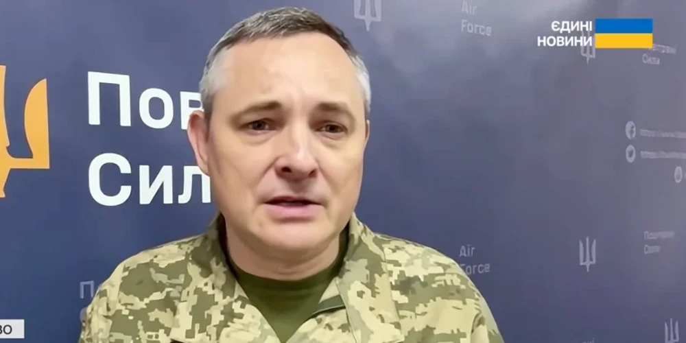 Скриншот відео ефіру телемарафону «Єдині новини» за участю Юрія Ігната